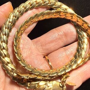 Gold plated  Chain Necklace